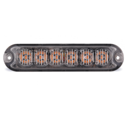 Flash Blitz Auto 6 LED-uri voltaj 10-30V low profile IP69K Flash Blitz Auto 6 LED-uri voltaj 10-30V low profile IP69K